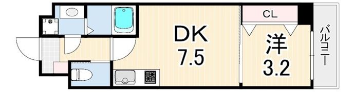 NU武庫川駅前の間取り画像