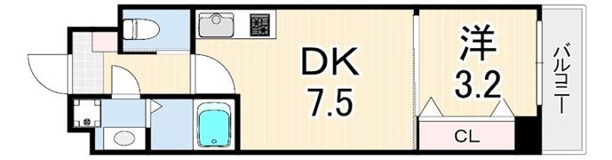 NU武庫川駅前の間取り画像