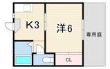 パシフィック塚口の間取り画像
