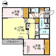 La maison青木町Iの間取り画像