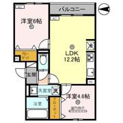 La maison青木町Iの間取り画像