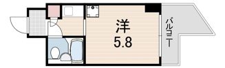 コスモプラザ三宮の間取り画像