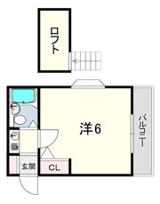 サンパレス21南武庫之荘の間取り画像