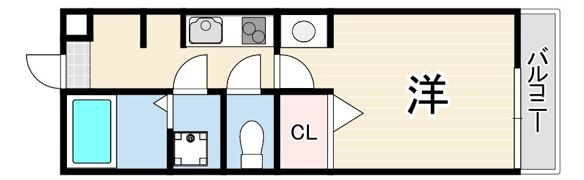 ルストーレ西宮北口2号棟の間取り画像
