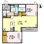 クラシスト甲子園一番町1の間取り画像