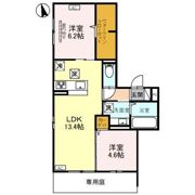 コンフォータブル武庫川の間取り画像