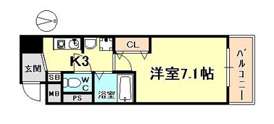 ファビュロウスの間取り画像