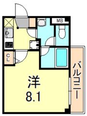 AILE稲野の間取り画像