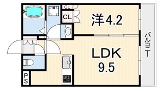 ブリージェ夙川南郷の間取り画像