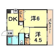 シティーハイツ二宮の間取り画像