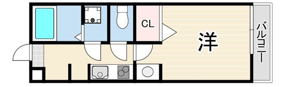 ルストーレ西宮北口2号棟の間取り画像