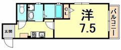クラウド西宮北口の間取り画像