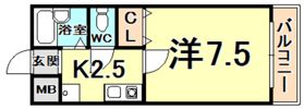 パレ北昭和の間取り画像