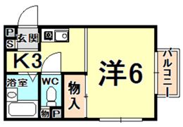 ルミネ秀暎の間取り画像