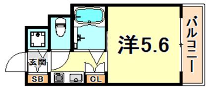 パインテール御影の間取り画像