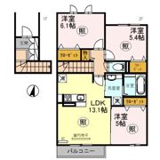 メール ド ソレイユの間取り画像