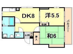 センチュリー髙岡の間取り画像