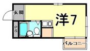 ダイドーメゾン西宮北口Xの間取り画像