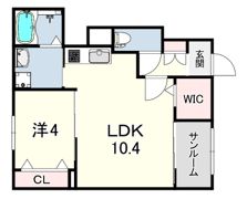 アルバ西岡本の間取り画像