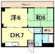 ツインハウス松原の間取り画像