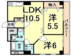 リーストラクチャー西宮北口の間取り画像