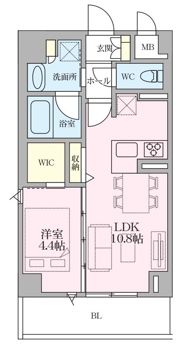 セキュリアコート西宮北口の間取り画像