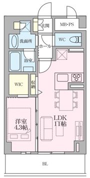 セキュリアコート西宮北口の間取り画像