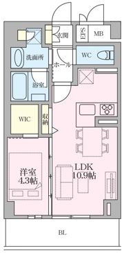 セキュリアコート西宮北口の間取り画像
