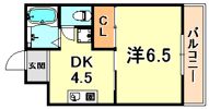 ロジェ楠丘の間取り画像