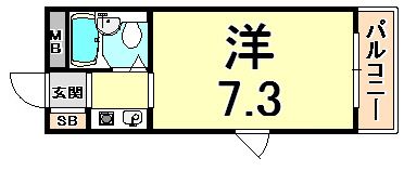 ジョイフル武庫之荘Iの間取り画像
