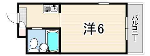 NEOダイキョー北昭和Iの間取り画像