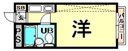 ピュア立花の間取り画像