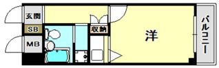朝日プラザ兵庫永沢町の間取り画像
