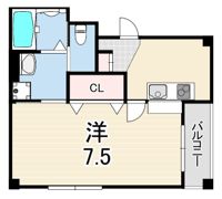 グランハウス西宮の間取り画像