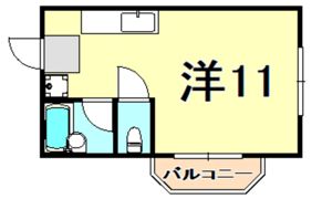 ファミネス芦屋の間取り画像