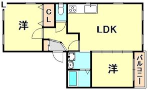 コモドココ芦屋の間取り画像