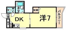 ジュネス南塚口の間取り画像