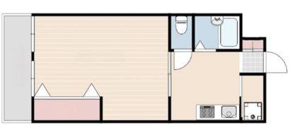 アビータ ミオ神戸岡本の間取り画像