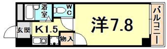 ドムール若山の間取り画像