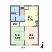 ソレイユ六甲の間取り画像