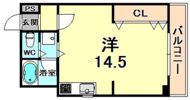 ヴォーン夙川の間取り画像