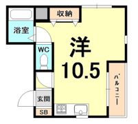 エレメンツアクアの間取り画像