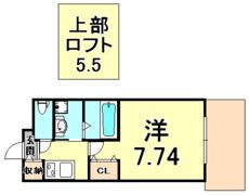 ラ・グロワールの間取り画像