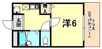 シティライフつかさVの間取り画像
