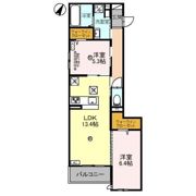 アグレアーブル立花の間取り画像