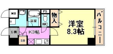 クレイントトヤミチの間取り画像