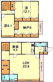 ウェルフェア魚崎の間取り画像