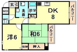 ゼハールト橘の間取り画像
