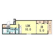 フジパレス兵庫駅南の間取り画像