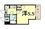 マックス甲東園の間取り画像